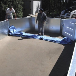 Liner installation