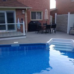 64 Composite decking