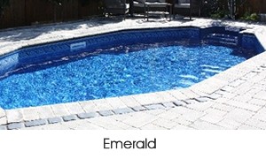 Emerald shaped pool