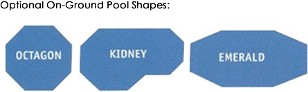 Optional Pool shapes